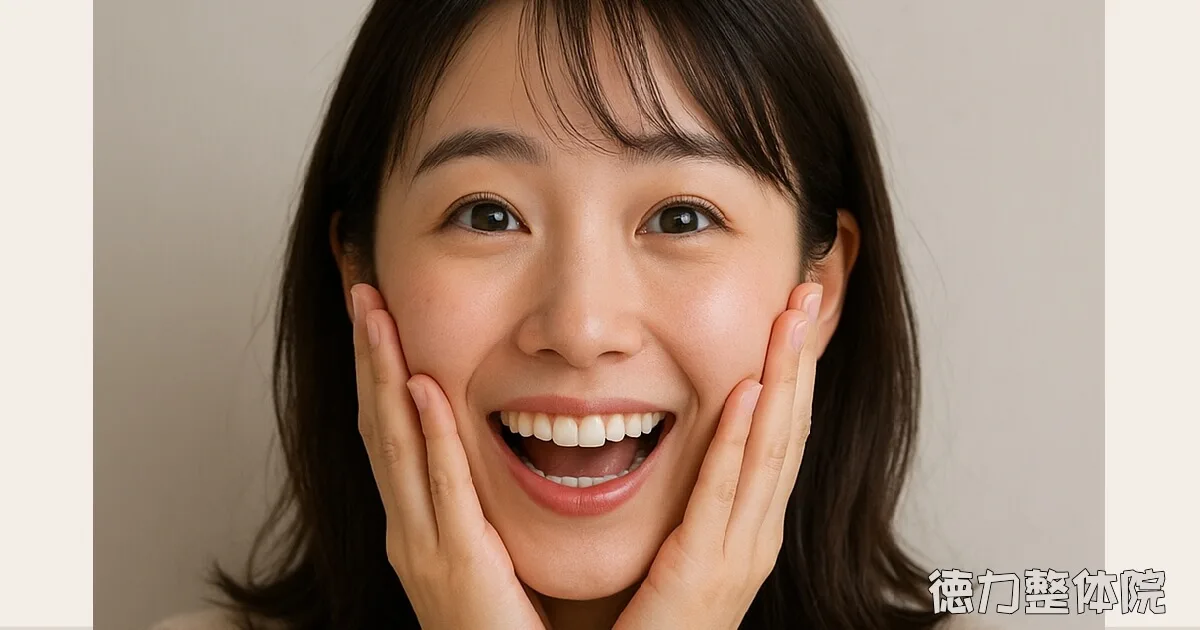 浮腫みや脂肪が減って小顔になれる施術の徳力整体院