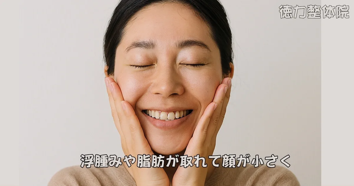 小顔になれる浮腫みや脂肪も解消