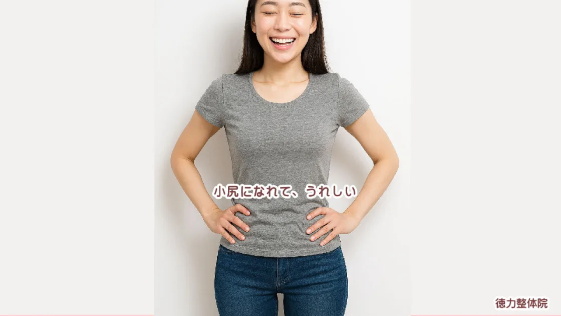 小尻になれるから嬉しい