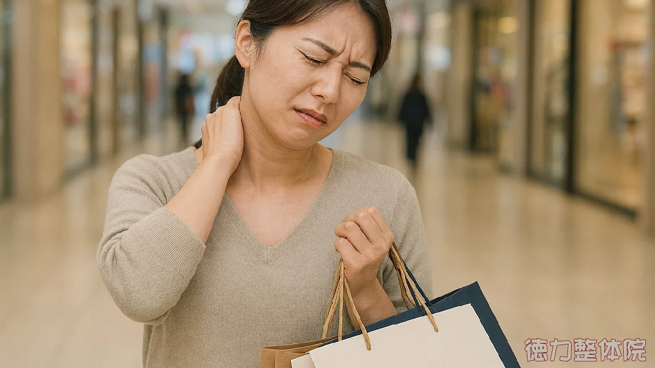 肩が凝ってきた