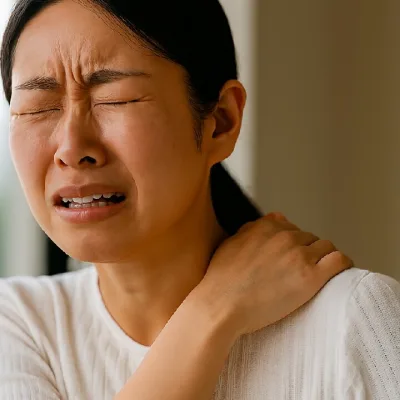 肩の筋肉のコリを解消する、改善する為には