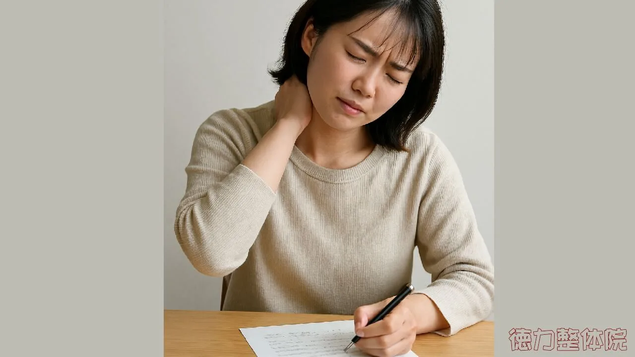 肩の筋肉が緊張したり硬くなる張ることが肩こり