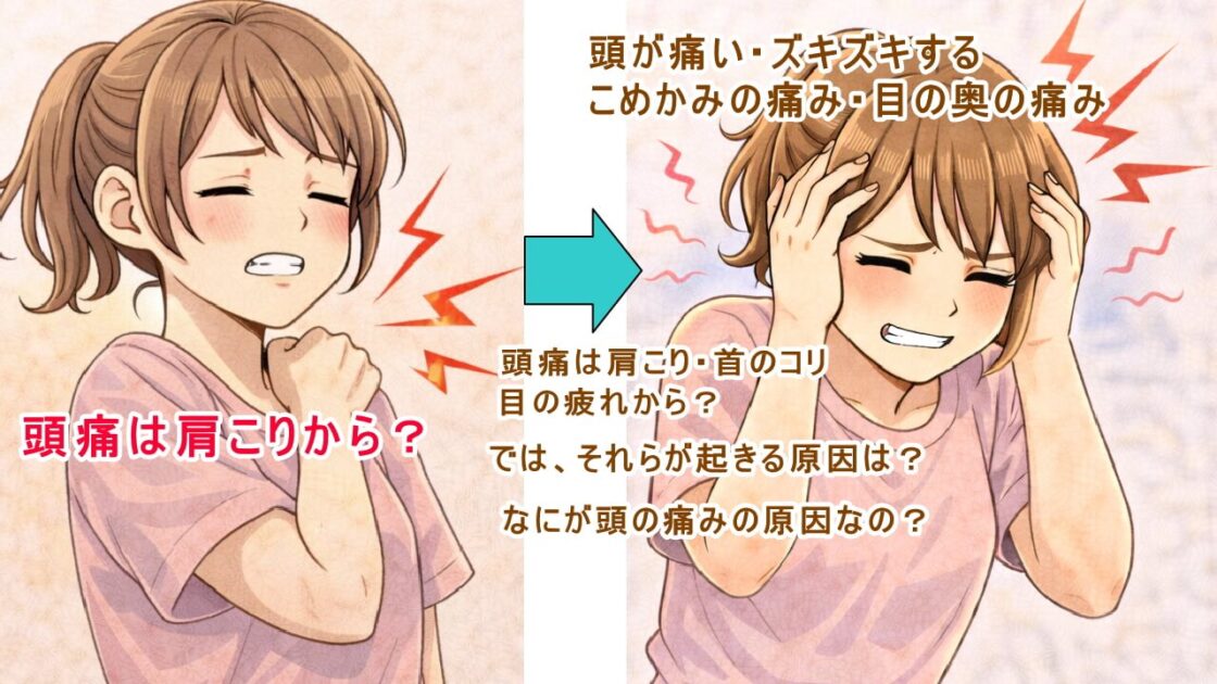 北九州市・小倉で頭痛を改善するには原因から