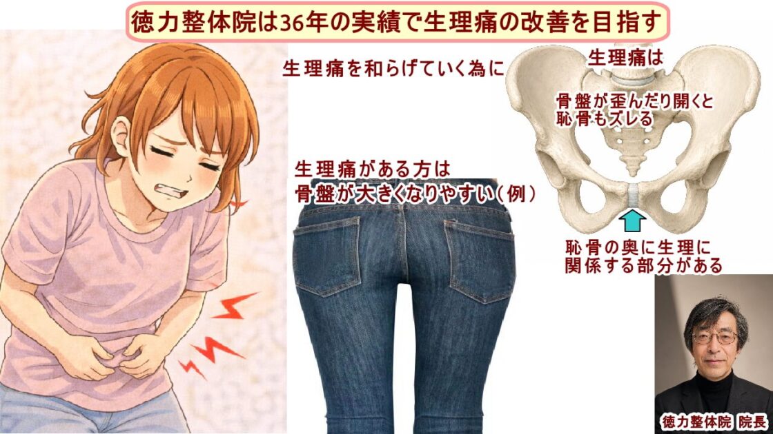 （北九州・小倉の徳力整体院は36年の実績。）生理痛を和らげる、緩和するなら基本から